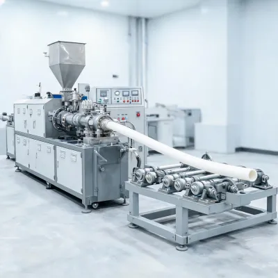 pipe extrusion line